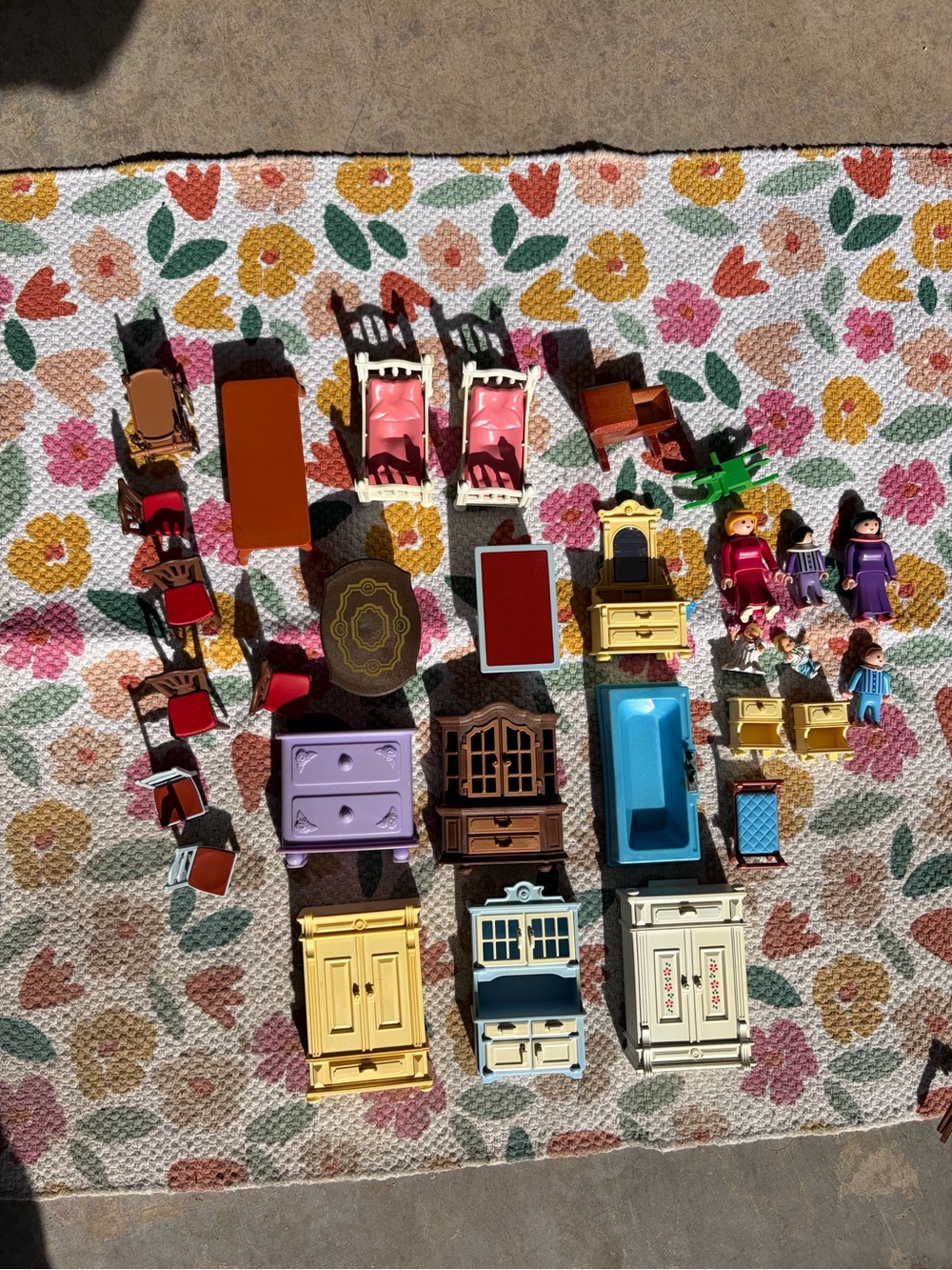 Vintage Dollhouse Accessory Set - Multicolor Kids Toys